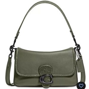 Coach tabby snakeskin crossbody and shoulder bag. NWOT